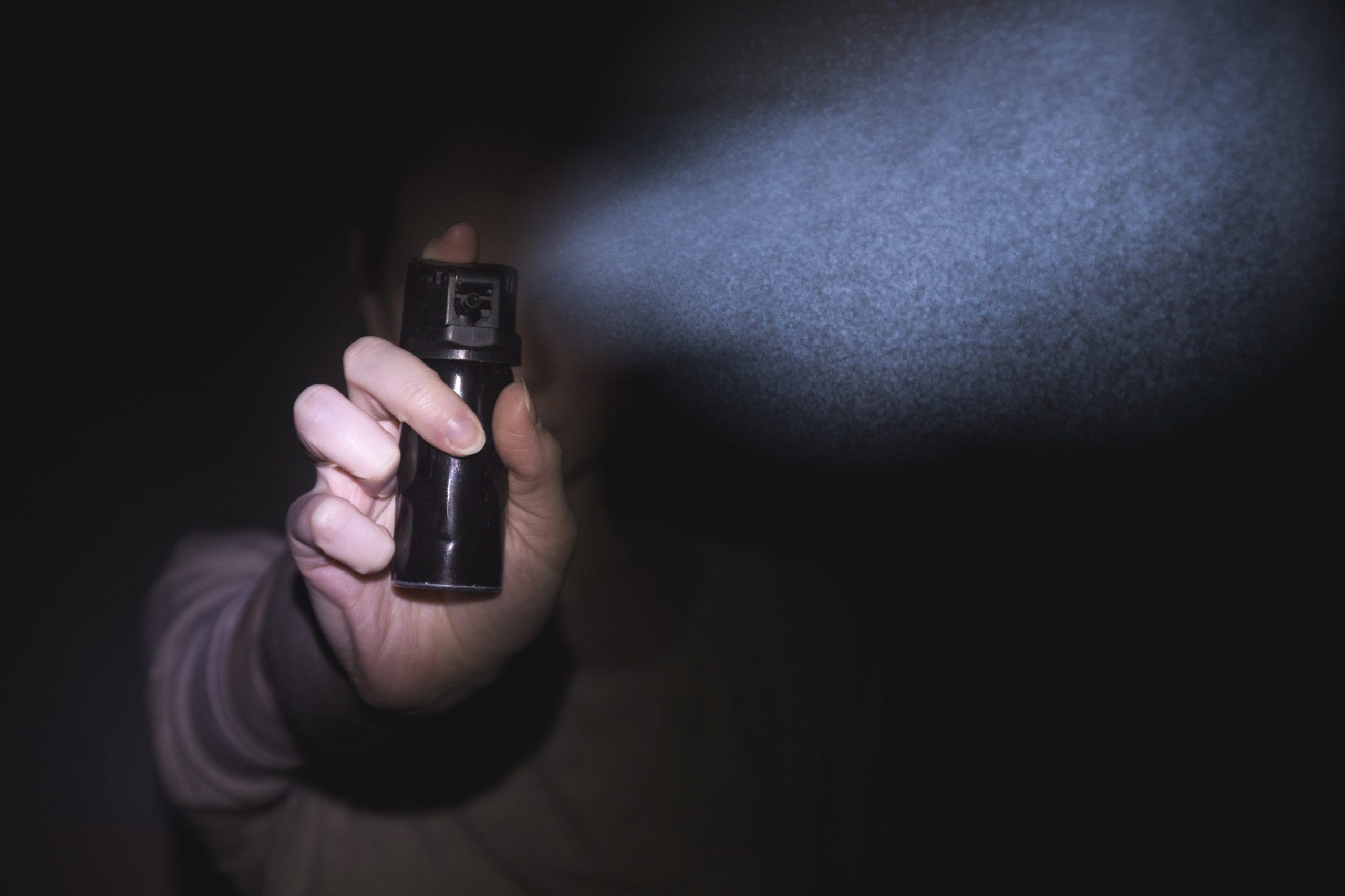tube of pepper spray for self defense in Texas
