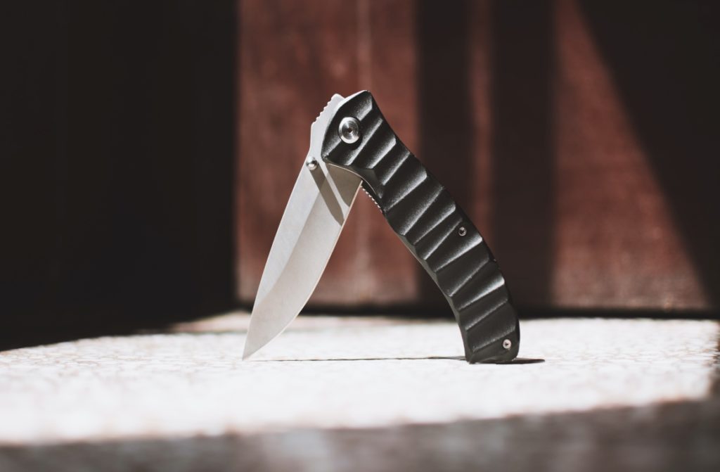 Self defense knives in Texas