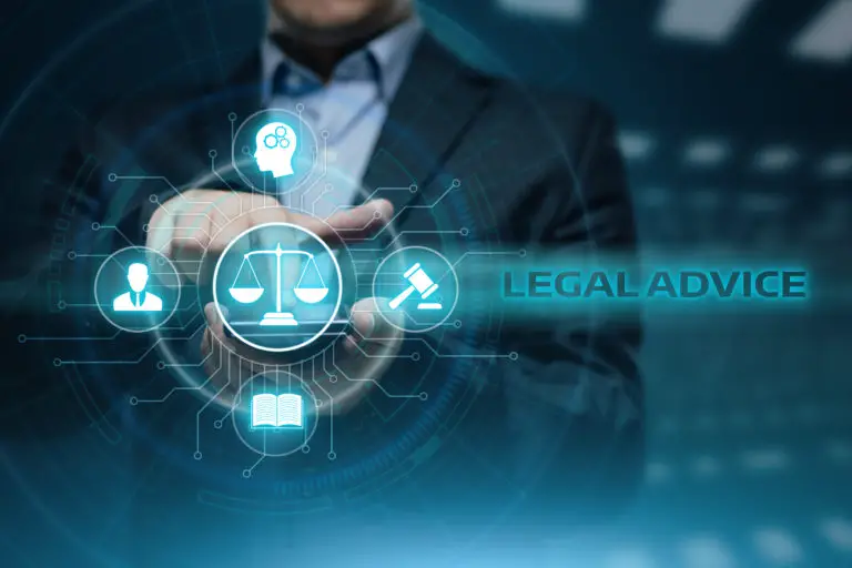 MAN IN SUIT WITH MISSION IMPOSSIBLE LOOK SAYING LEGAL ADVICE