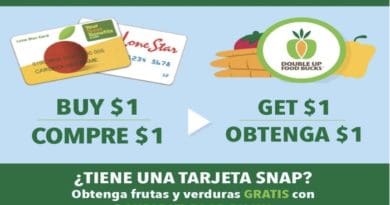 Double Up Food Bucks Texas